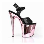 CHROME BabyPink Black Jelly (8In/20cm)