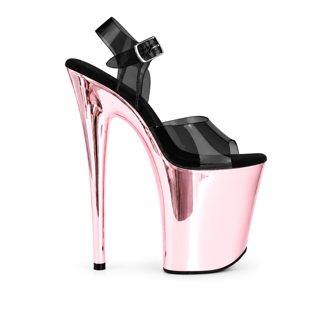 CHROME BabyPink Black (9Inch/23cm)