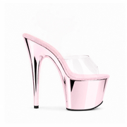 CHROME BabyPink Slip-Ons (7Inch/17cm)