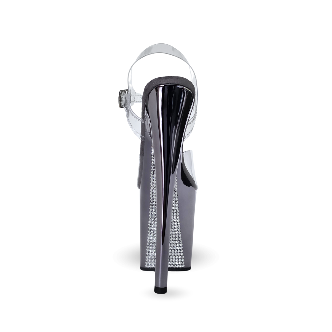 CHROME PurpleGrey Diamond Back (8 Inch / 20CM)