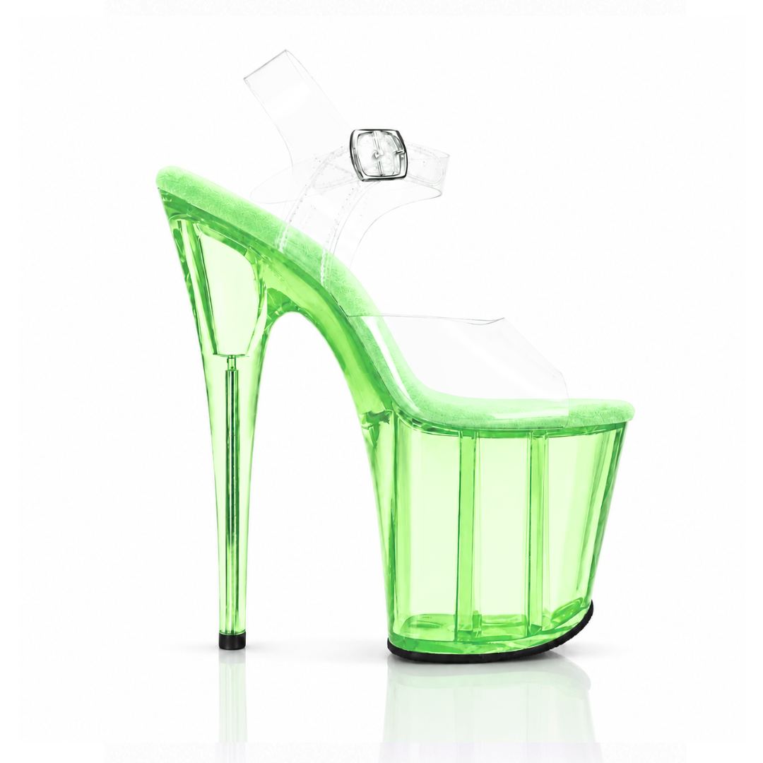 Transparent Neon Green (8Inch/20cm)