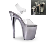 CHROME PurpleGrey Diamond Back (8 Inch / 20CM)