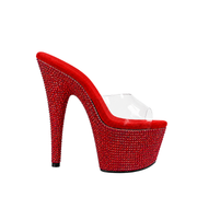 IDOL Red Slip-Ons (7Inch/17cm) Made to Order