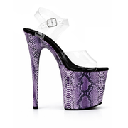 Snake PurpleBlack (8In/20cm)