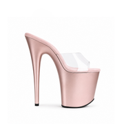 MATTE Light Pink Slip-Ons (8inch/20cm)