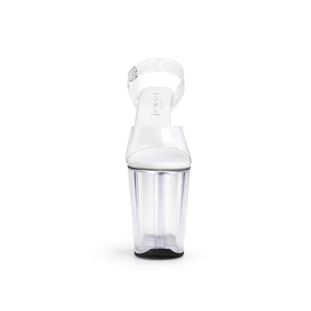 Transparent ClearWhite (8Inch/20cm)