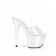 Glossy White Slip-Ons (7In/17cm)