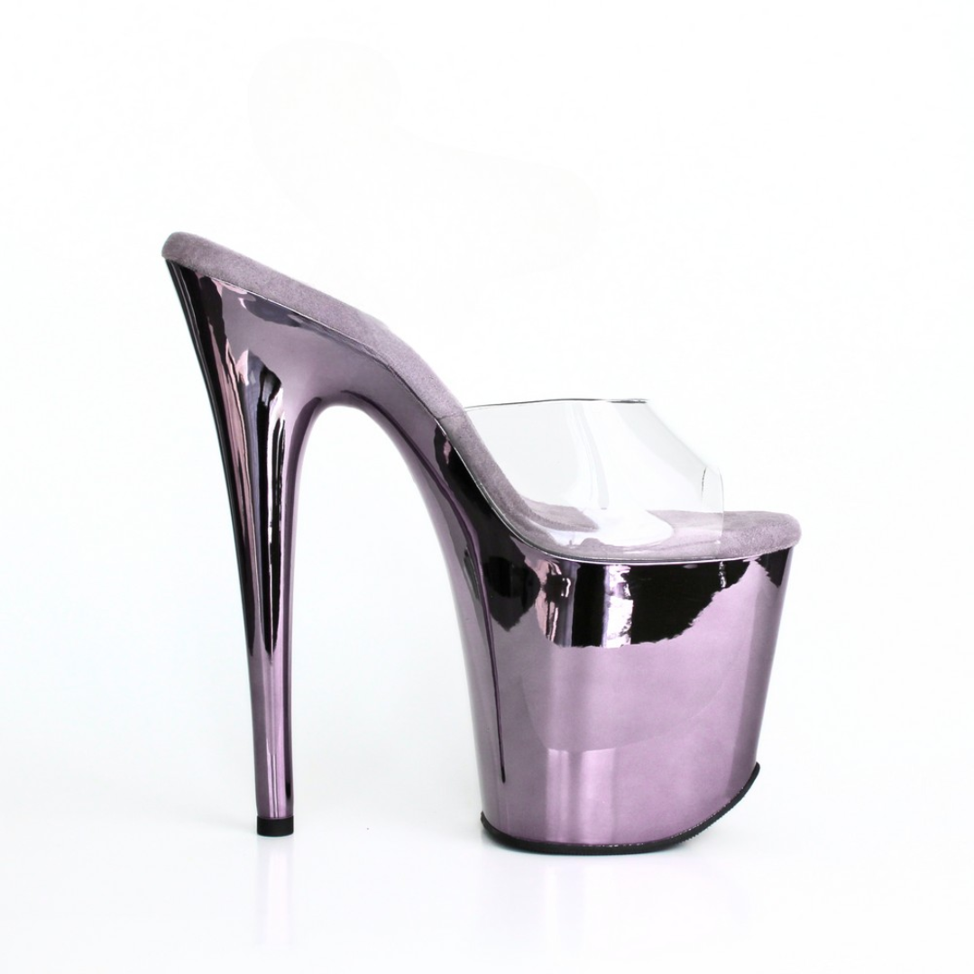 CHROME Lavender Slip-Ons (8Inch/20cm)