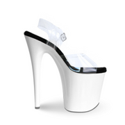 Glossy WhiteBlack (8In/20cm)