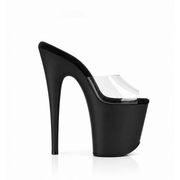 MATTE Black Slip-Ons (8Inch/20cm)