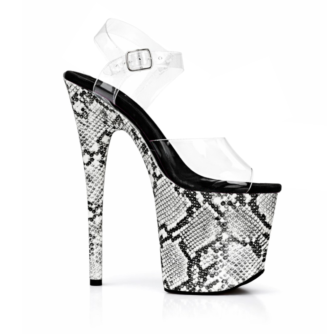 Snake WhiteBlack (8In/20cm)