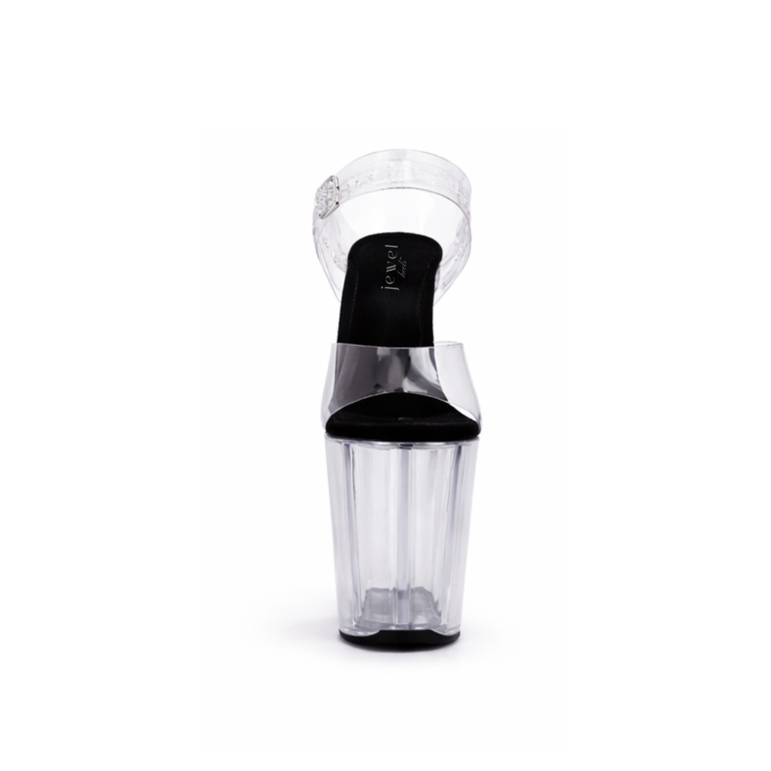Transparent ClearBlack (8Inch/20cm)