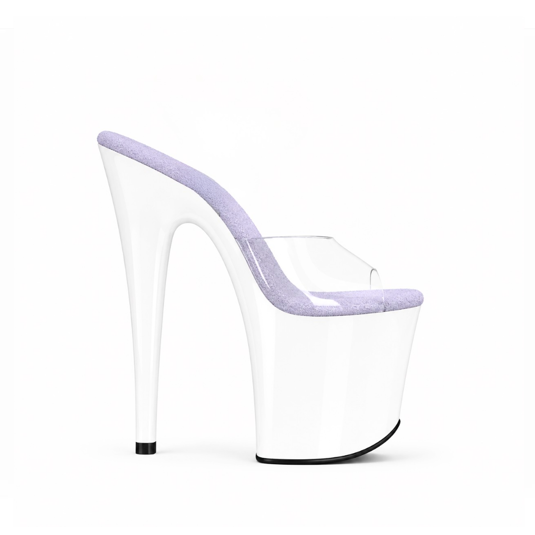 Glossy White No.120 Slip-Ons (8In/20cm)