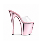 CHROME BabyPink Slip-Ons (8In/20cm)