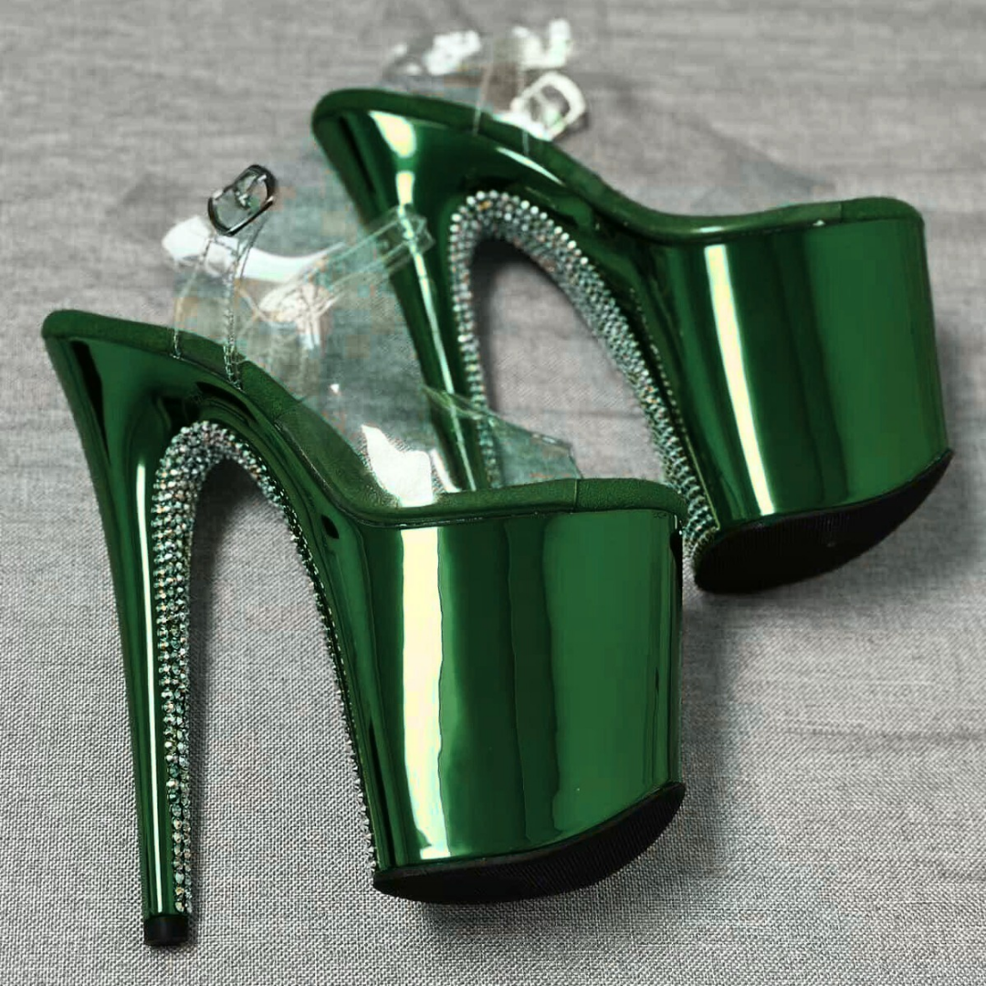CHROME True Emerald Diamond Back (8Inch/20cm)