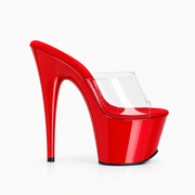 Glossy Red Slip-Ons (7In/17cm)