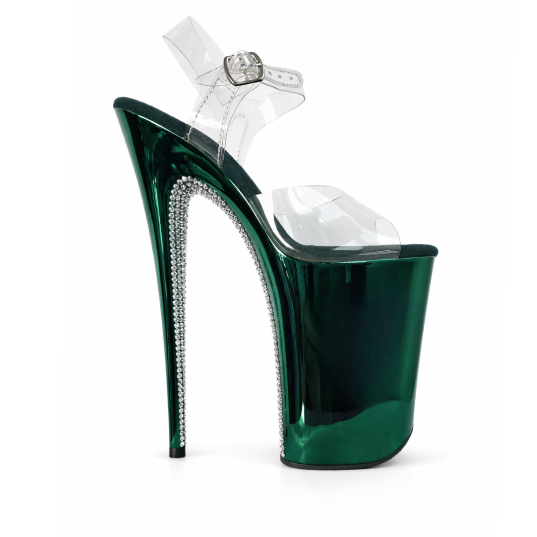 CHROME True Emerald Diamond Back (9Inch/23cm)