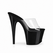 Glossy Black Slip-Ons (7In/17cm)